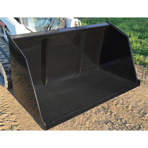 poultry feed lid filler skid steer|Turkey Litter Bucket .